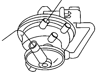 Dodge 4891422AB PUMP Leak Detection