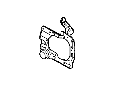 Chrysler MB929281 Fog Lamp Assembly Mount Bracket