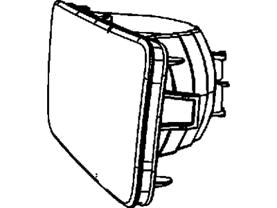 Dodge 5178272AA LAMP Rear Fog