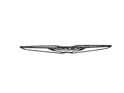 Chrysler 68089041AA EMBLEM Winged Victory