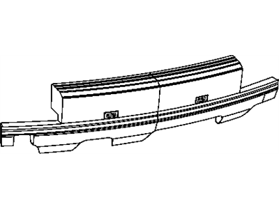 Dodge 68088783AA ABSORBER Rear Energy
