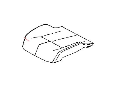 1UV91DK2AA Mopar Cover Front Seat Cushion Illustration 1 of 1