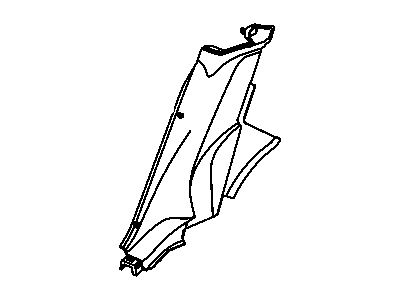 Chrysler XR06XDBAB PANEL Quarter Trim