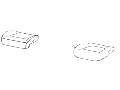 Jeep 6SJ68U00AA COVER Front Seat Cushion