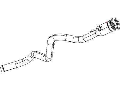 Mopar 68154480AD Tube Fuel Filler
