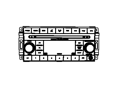 Mopar 5064951AJ Radio Multi Media
