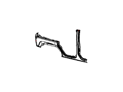 Jeep 68002325AC PANEL PACKAGE Body Side Aperture Rear