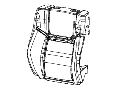 Dodge 68260745AB FOAM Seat Back