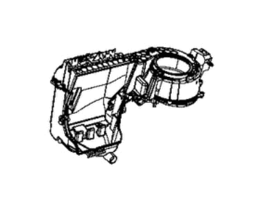 Jeep 68350423AA Evaporator Core