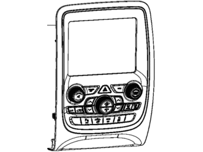 Dodge 68253734AF CENTER STACK Vehicle Feature Controls