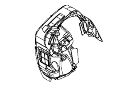 Jeep 68438802AA SHIELD Splash Front