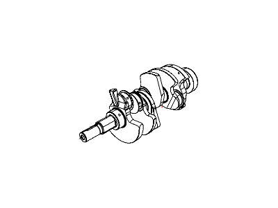 Dodge 68001692AC Crankshaft