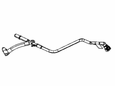Mopar 68490031AA Tube Fuel Return