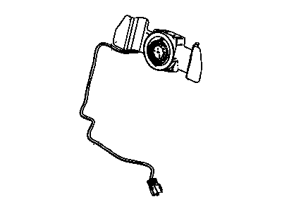 Dodge 4610262AB BLOWER Seat Back