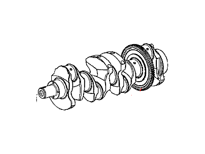 Jeep Liberty Crankshaft - 68019322AA