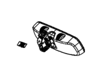 Chrysler 68203590AB MIRROR Inside Rear View