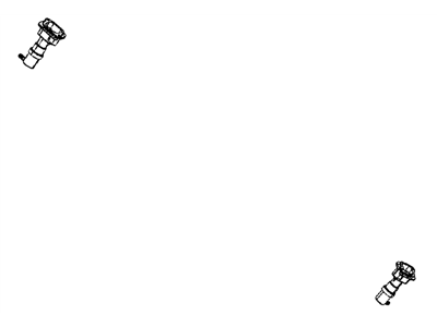 Chrysler Sebring Windshield Washer Nozzle - 4389945AA