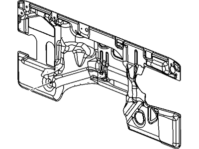 Mopar 5057716AA Silencer Dash Panel Outer