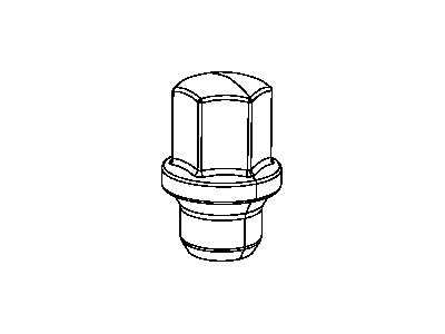 Dodge 6509423AA NUT Wheel
