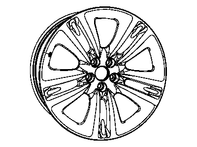 Chrysler 1UF35RXFAB Wheel, Alloy