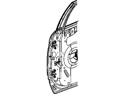Chrysler 4894175AB CHECK Rear Door