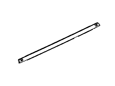 Jeep 5067753AC WEATHERSTRIP Rear Door Belt Outer