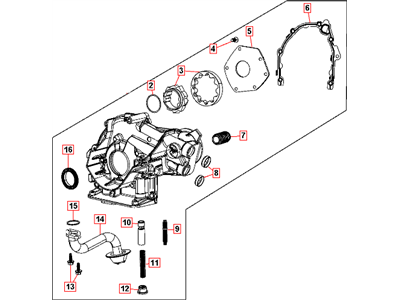 Mopar 5047363AA Pump Engine Oil