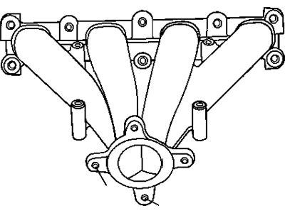 Jeep 5047269AA MANIFOLD Exhaust