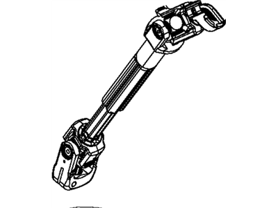 Chrysler 68194568AA SHAFT Steering column intermediate