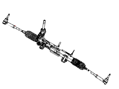 Jeep 68059086AB GEAR Rack and Pinion