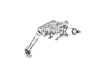 Ram 1ZP20JXWAA COLUMN Steering