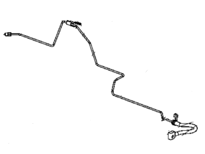 Mopar 52013816AE Tube And Hose Assembly Brake Right Rear