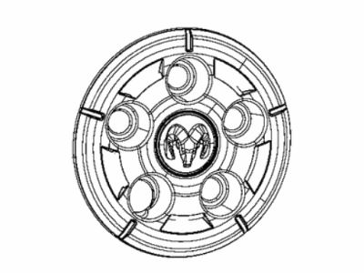 Ram 68417597AA COVER Wheel