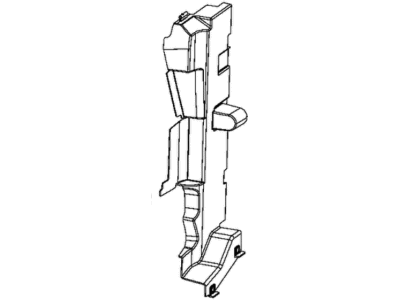 Jeep 68207946AA BAFFLE Air Inlet