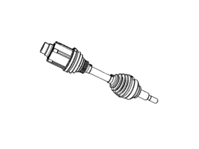 Mopar 52123724AB Shaft Front Drive