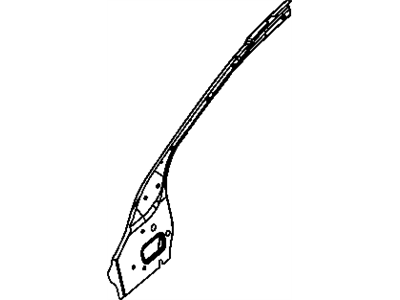 Mopar 4389686AC Frame Windshield Side