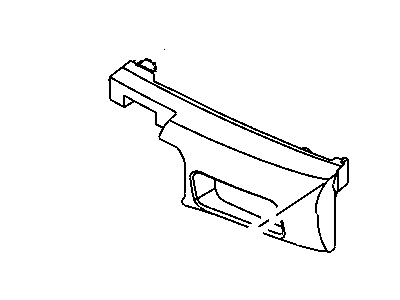 Chrysler 5288901AC FOAM Rear Bumper Fascia