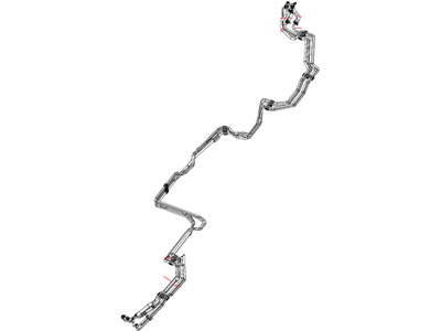 Dodge 68197328AB LINE Auxiliary A/C Suction & Liquid