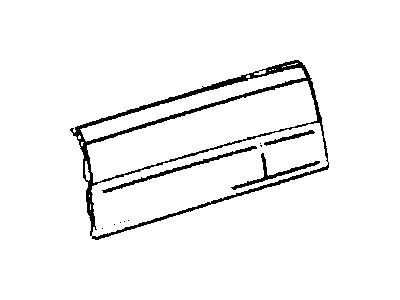 Mopar 68005112AA Panel Roof Mopar 68005112AA Panel Roof