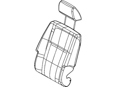 Dodge 68096370AA FOAM Seat Back