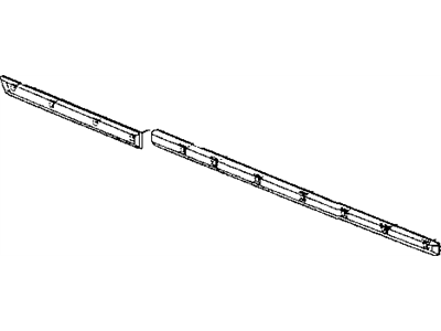 Jeep 1DG43RXFAA MOLDING Front Door