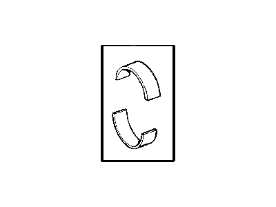 Chrysler 4796548AC BEARING PACKAGE Connecting Rod .25mm Undersize