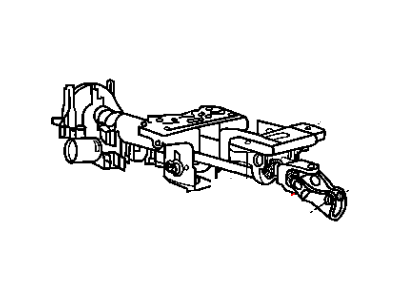 Chrysler 5057089AC COLUMN Steering Tilt
