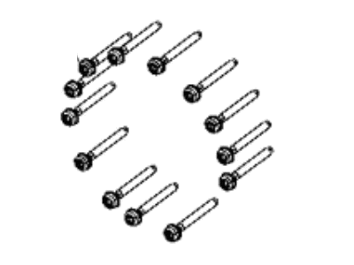 Mopar 6510055AA Bolt Torx Flange Head [M8X1.25X74.00]