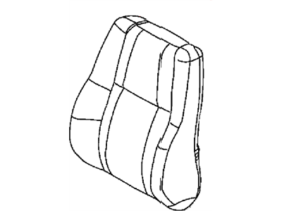 Jeep 5PJ07HL1AA COVER Front Seat Back