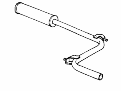 Chrysler LeBaron Exhaust Pipe - 4427139