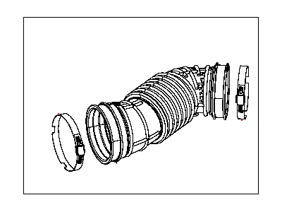 Jeep 52022380AB HOSE Air Cleaner
