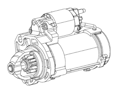 Chrysler R6029818AB STARTER Engine