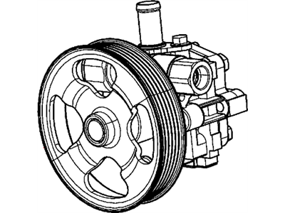 Dodge 5154355AB PUMP Power Steering