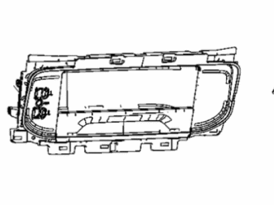 Mopar 6SR55TX7AA Bin Instrument Panel Lower Mopar 6SR55TX7AA Bin Instrument Panel Lower
